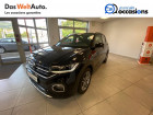 Volkswagen T-cross occasion Noir année 2020 boite Sequentielle Annonce Volkswagen T-cross occasion Essence T-Cross 1.0 TSI 110 Start/Stop DSG7 R-Line 5p à Voiron