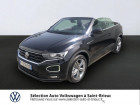 Volkswagen T-Roc Cabriolet occasion Noir année 2021 boite Robotisee Annonce Volkswagen T-Roc Cabriolet occasion Essence 1.5 TSI EVO 150ch R-Line DSG7 à Saint Brieuc