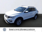 Volkswagen T-Roc occasion Blanc année 2021 boite Manuelle Annonce Volkswagen T-Roc occasion Essence 1.0 TSI 110ch Lounge à Brest