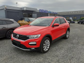 Volkswagen T-Roc occasion Rouge année 2019 boite Manuelle Annonce Volkswagen T-Roc occasion Essence 1.0 TSI 115CH LOUNGE à Ibos