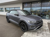 Annonce Volkswagen T-Roc occasion Essence 1.5 TSI Evo - 150 - Start&Stop - BV DSG 7  CABRIOLET Style � Ganges