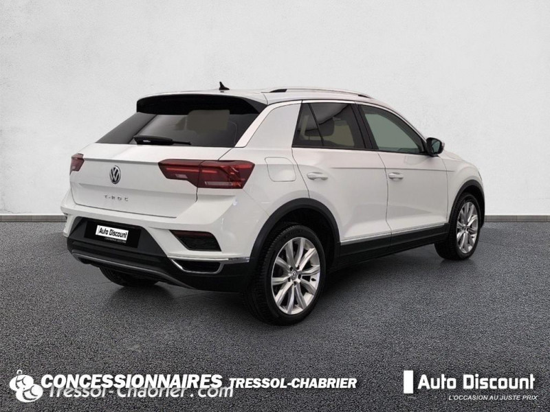 Volkswagen T-Roc 1.6 TDI 115 Start/Stop BVM6 Carat  occasion  VILLENEUVE-LES-BEZIERS - photo n2