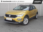 Volkswagen T-Roc occasion Jaune année 2019 boite Manuelle Annonce Volkswagen T-Roc occasion Diesel 1.6 TDI 115ch Lounge à Mareuil-lès-Meaux