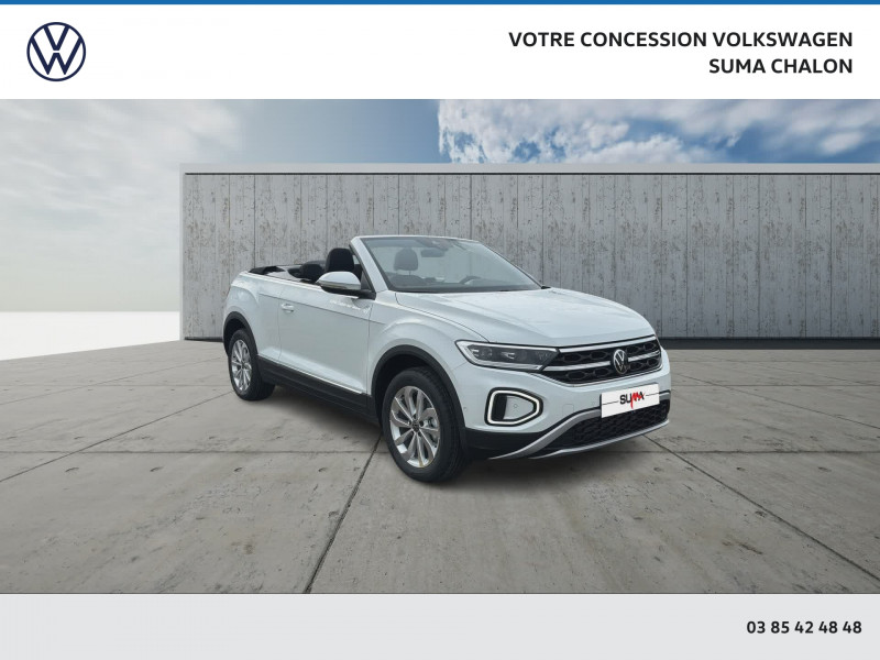 Volkswagen T-Roc CABRIOLET T-Roc Cabriolet 1.5 TSI EVO2 150 Start/Stop DSG7  occasion à Chalon sur Sane - photo n°1