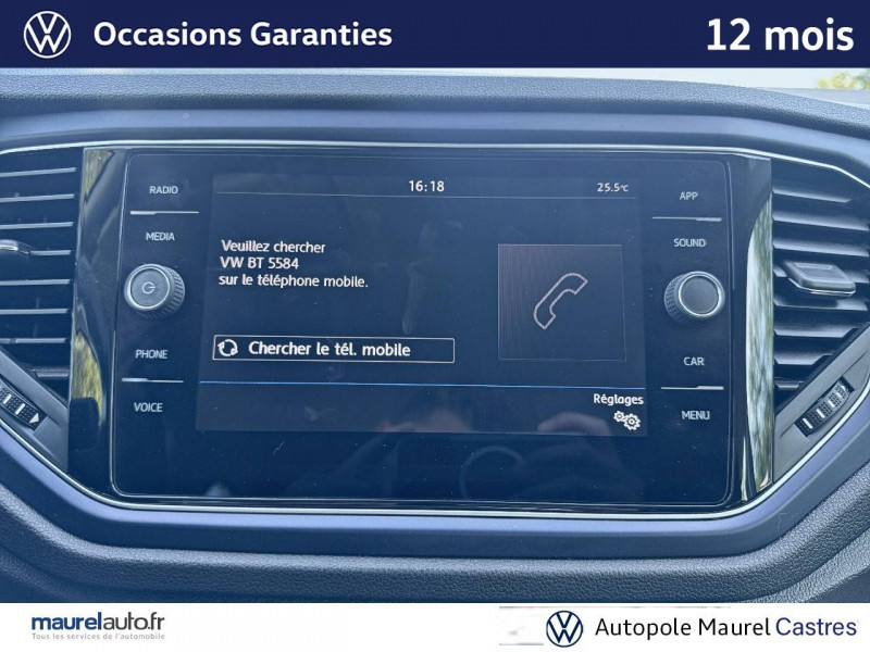 Volkswagen T-Roc T-Roc 1.0 TSI 115 Start/Stop BVM6 United 5p  - photo n°18 Volkswagen T-Roc T-Roc 1.0 TSI 115 Start/Stop BVM6 United 5p  occasion à Castres - photo n°18
