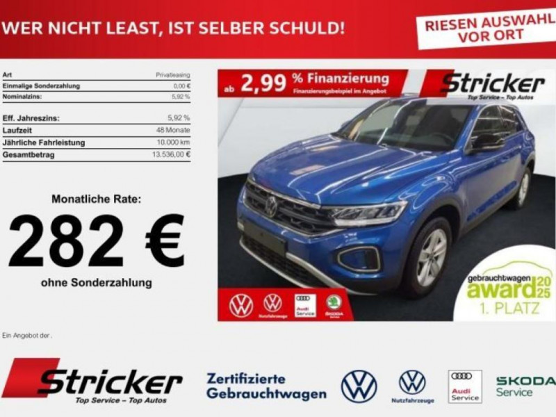 Volkswagen T-Roc T-ROC Goal 2.0TDI 218,-ohne Anzahlung Travel App 2025 - photo n°3 Volkswagen T-Roc T-ROC Goal 2.0TDI 218,-ohne Anzahlung Travel App  occasion à L'Union - photo n°3