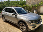 Volkswagen Tiguan occasion Gris année 2016 boite Manuelle Annonce Volkswagen Tiguan occasion Diesel 2.0 TDI 150ch BlueMotion Technology Carat 4Motion à Mauroux