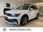 Volkswagen Tiguan occasion Blanc année 2017 boite Robotisee Annonce Volkswagen Tiguan occasion Diesel 2.0 TDI 150ch BlueMotion Technology Carat DSG7 à Lannion