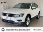Volkswagen Tiguan occasion Blanc année 2019 boite Robotisee Annonce Volkswagen Tiguan occasion Diesel 2.0 TDI 150ch Carat 4Motion DSG7 à QUEVERT