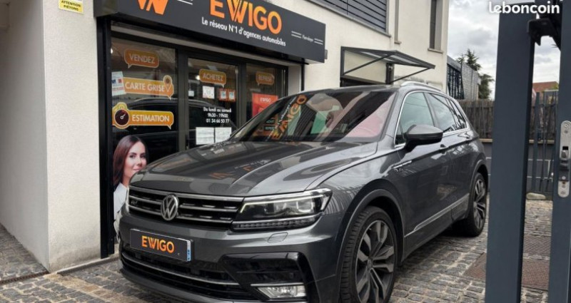 Volkswagen Tiguan 2.0 TDI 190ch R-LINE 4MOTION DSG Toit Ouvrant 2017 Volkswagen Tiguan 2.0 TDI 190ch R-LINE 4MOTION DSG Toit Ouvrant  occasion à PIERRELAYE