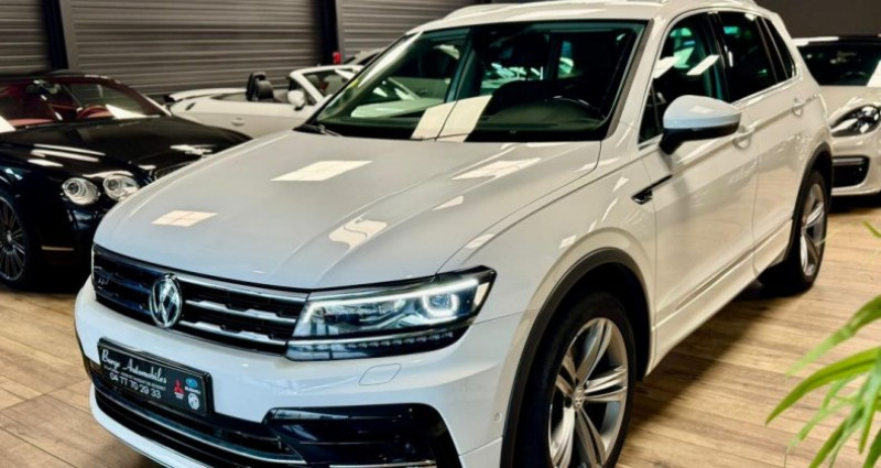 Volkswagen Tiguan II 2.0 TDI 190 11CV CARAT R-LINE 4MOTION DSG7 2017 Volkswagen Tiguan II 2.0 TDI 190 11CV CARAT R-LINE 4MOTION DSG7  occasion à Saint Vincent De Boisset