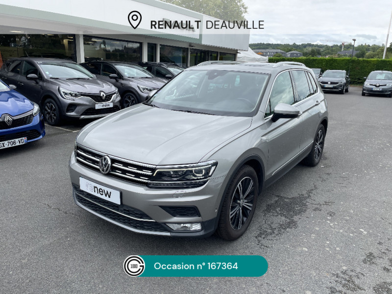 Volkswagen Tiguan Tiguan 1.4 TSI ACT 150 BMT DSG6 Carat 2017 Volkswagen Tiguan Tiguan 1.4 TSI ACT 150 BMT DSG6 Carat  occasion à Deauville
