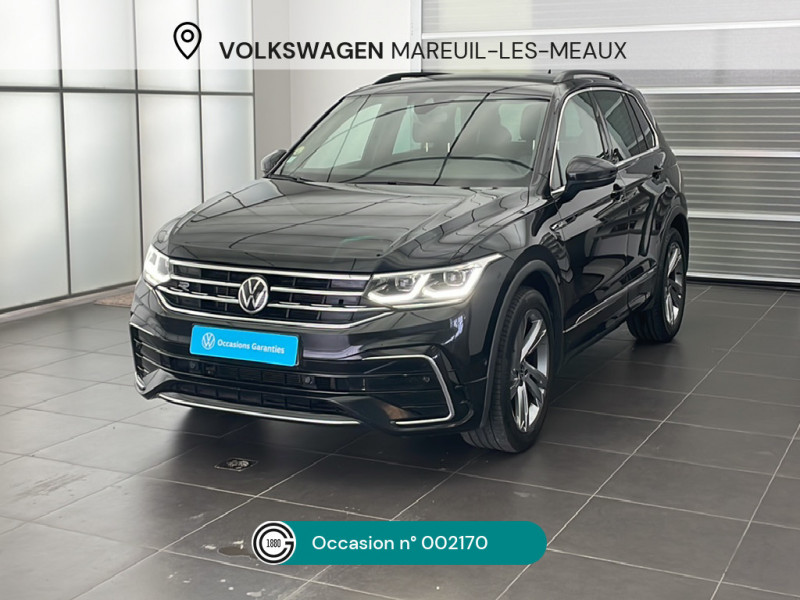 Volkswagen Tiguan Tiguan 2.0 TDI 150ch DSG7 2021 Volkswagen Tiguan Tiguan 2.0 TDI 150ch DSG7  occasion à Mareuil-lès-Meaux