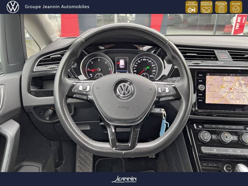 Volkswagen Touran 1.6 TDI 115 BMT DSG7 7pl Carat  occasion à Troyes - photo n°10