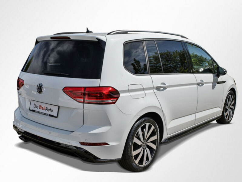 Volkswagen Touran 2.0 TDI 150CH FAP R-LINE 2019 DSG7 5 PLACES EURO6D-T Blanc occasion à Villenave-d'Ornon - photo n°2