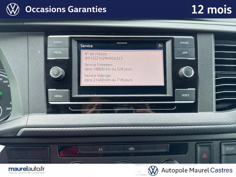 Volkswagen Transporter TRANSPORTER 6.1 PROCAB L1 2.0 TDI 150 DSG7 BUSINESS 5p  occasion à Castres - photo n°18