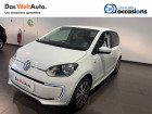 Volkswagen Up occasion Blanc année 2016 boite Robotisee Annonce Volkswagen Up occasion Electrique e-UP Electrique 5p à Meythet