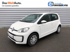 Volkswagen Up occasion Blanc année 2018 boite Manuelle Annonce Volkswagen Up occasion Essence Up 1.0 60 BlueMotion Technology BVM5 Up! Connect 5p à Sallanches