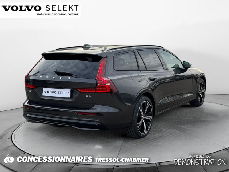 Volvo V60 B4 197 ch DCT7 Ultra Style Dark  occasion  Nmes - photo n2