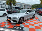 Volvo V60 occasion Argent année 2019 boite Automatique Annonce Volvo V60 occasion Hybride T8 390 Twin Engine AWD BUSINESS EXECUTIVE GPS LED à Montauban