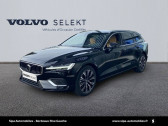 Volvo V60 occasion année 2023 boite Automatique Annonce Volvo V60 occasion Hybride V60 T6 AWD Hybride Rechargeable 253 ch + 145 ch Geartronic 8 à Mérignac