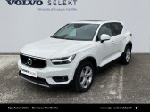 Volvo XC40 occasion année 2019 boite Sequentielle Annonce Volvo XC40 occasion Diesel D3 AdBlue 150ch Momentum Geartronic 8 à Lormont