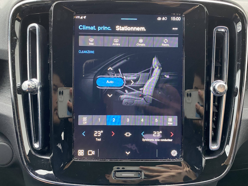 Volvo XC40 ELECTRIQUE XC40 Recharge Extended Range 252 ch 1EDT  occasion  Saint-Ouen l'Aumne - photo n8