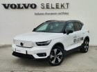 Volvo XC40 occasion Blanc année 2020 boite Automatique Annonce Volvo XC40 occasion Electrique P8 AWD 408ch R-Design EDT à Auxerre