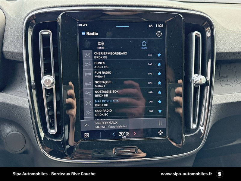 Volvo XC40 XC40 Recharge 231 ch 1EDT Start 5p 2022 - photo n°12 Volvo XC40 XC40 Recharge 231 ch 1EDT Start 5p  occasion à Mérignac - photo n°12