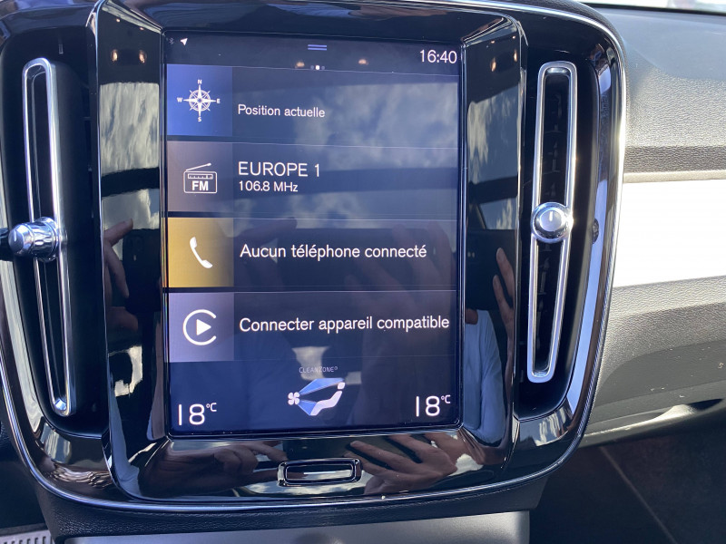 Volvo XC40 XC40 T3 163 ch Geartronic 8 Business 5p 2019 - photo n°20 Volvo XC40 XC40 T3 163 ch Geartronic 8 Business 5p  occasion à Lescar - photo n°20