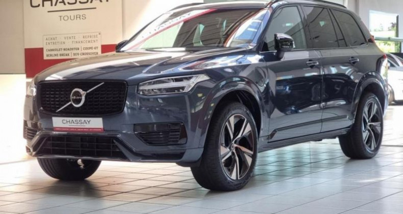 Volvo XC90 T8 AWD Recharge - 303 + 87 - BVA Geartronic II R-Design 7pl   occasion à Tours