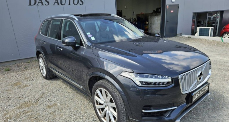 Volvo XC90 T8 Twin Engine 303ch + 87ch Inscription Luxe Geartronic8 2019 - photo n°2 Volvo XC90 T8 Twin Engine 303ch + 87ch Inscription Luxe Geartronic8  occasion à Saint-Jean-de-Linières - photo n°2