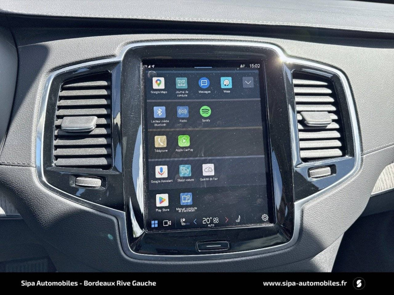 Volvo XC90 XC90 Recharge T8 AWD 310+145 ch Geartronic 8 7pl Ultimate St 2023 - photo n°16 Volvo XC90 XC90 Recharge T8 AWD 310+145 ch Geartronic 8 7pl Ultimate St  occasion à Mérignac - photo n°16